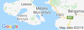 Mytilini map